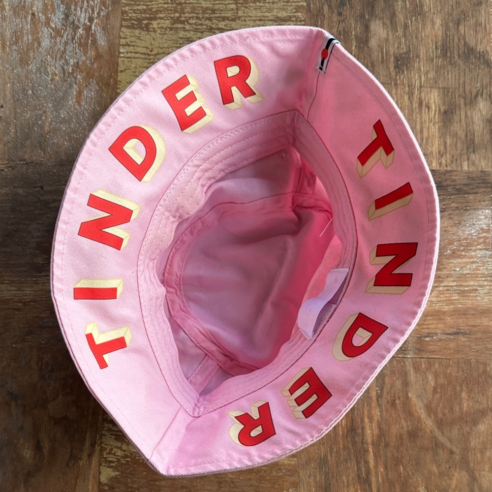 Pink Tinder Bucket Hat